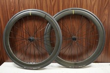 Mavic Cosmic SLR 45 Disc Carbon Laufradsatz Drahtreifen Tubeless Shimano Free...
