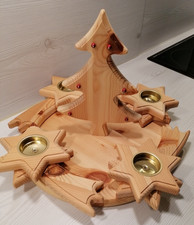Adventskranz aus massiver