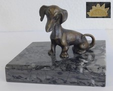 KIeine Bronze Figur Hund