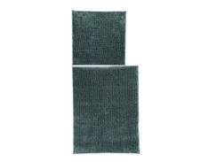 BADIZIO Softdry Badematten-Set uni Materialmix waschbar  1x50 x 60 cm 1x 60 x100