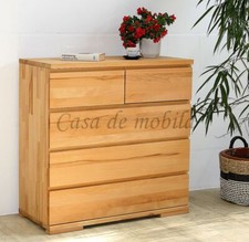 Massivholz Schubladenkommode