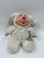 Coccolotti Hasbro Giochi Preziosi Plüsch weiß rote Nase Herz funktionsfähig 90er