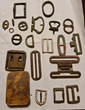 19 Antik Alte Gürtelschnalle