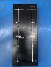 Kondensatoren Vintage PHYWE 06040.00 Steckbrett 60-ger Jahre Lehrmittel Physik