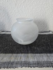 Kugelvase Creme Weiß Beige