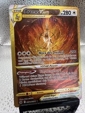 Pokemon Arceus Vstar Full Art Alternativ Gold DE GG70 Crown Zenith Nm