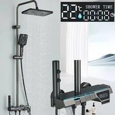 LED Duschset Duscharmatur