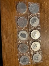 1x1,5 Unze 1,5Oz Silbermünze Polarbär 2013 Folie verschweißt (mehrfach vor)