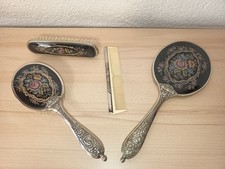 antikes Frisierset 4-teilig