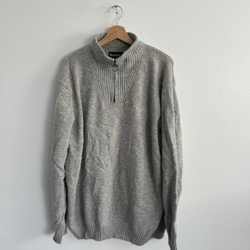 Barbour wool quarter zip - quarter,