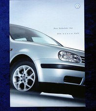 VW Golf 4 Accessories Brochure