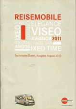 Prospekt Bürstner Wohnmobil 2010 Ausstattung Daten Preise
