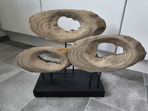 Holzskulptur mangoholz - holzskulptur,
