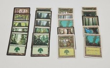 Magic Cards Lot Standard Lands