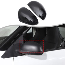 Gloss black exterior mirror