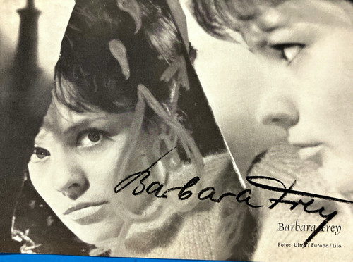 Autogramm barbara frey - barbara,