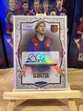 Panini 125 Anniversary FC Barcelona Legend Bernd Schuster Auto One Of 100 Rare