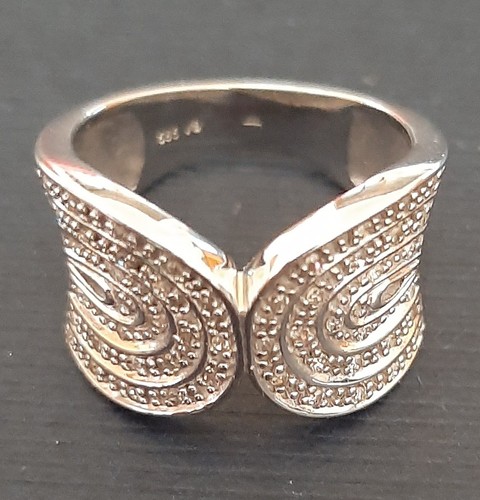 Ring aus 585er weißgold - ring,