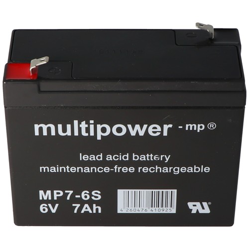 Multipower mp7 wp7 - wp7-6s, akku