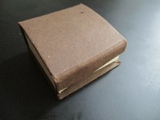 Kleine Schmuckdose Juwelierschachtel Schmuckschachtel Braun ca. 5 x 2,5 x 5 cm