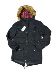Herren Jacke Parka mit Kapuze