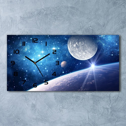 Tulup wanduhr glasuhr - tulup®,