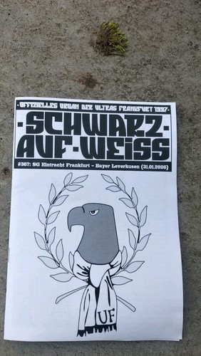 Fanzine programm eintracht - programm, sg