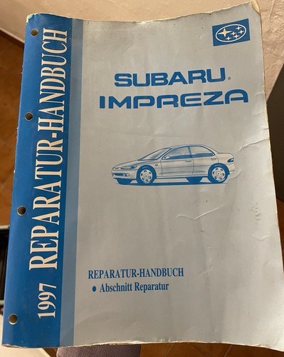 Reparatur handbuch subaru - reparatur-handbuch,