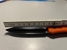 Lionsteel Messer Big Opera D2 Orange Schwarz seltenes BIG Opera!