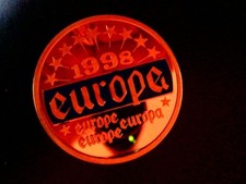 Medaille: Europa 1998, Europe Europa Europe/ Raub der Europa dargestellt, vergol