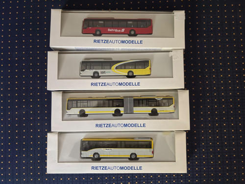 Rietze modellbus postbus - 4x,