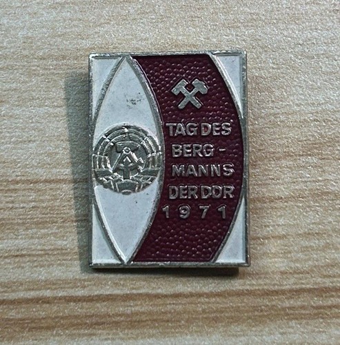 Abzeichen tag des bergmannes - abzeichen,