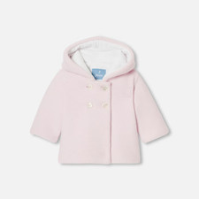 Gefütterte Jacke für Baby Mädchen - rosa blass jacadi - Neu mit Etiketten
