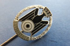 DSB  Schützen Luftpistole Silberf.  Abzeichen Anstecknadel