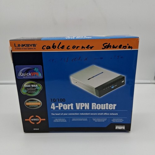 Cisco linksys port - vpn, rv042