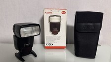 Canon Speedlite 430EX Aufsteckblitz für Canon EOS, Inkl. Tasche