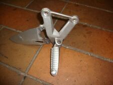 Ducati 1098 848 1198 Fußraste Fußrastenanlage Halter Rahmen Raste Motor  Ducati