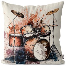 Schlagzeug Schlagzeuger Band Kissenbezug Schlagzeuger Band Rockstar trommel Kon