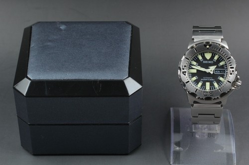 Seiko black monster - seiko, 7s26-0350