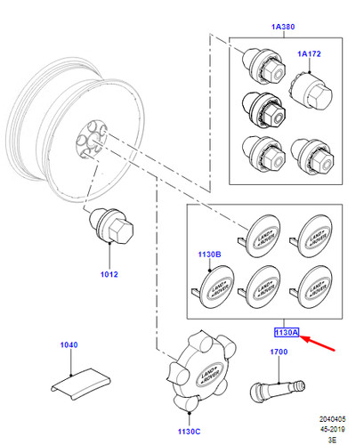 Radkappen set für - für, rover