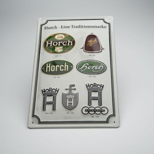 Blechschild horch eine - horch,
