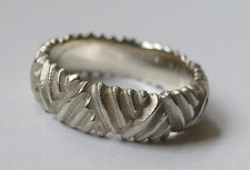 Designer Ring schlicht zeitlos