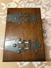 Altes, antikes Hängeschränkchen/ Apotheken-Schrank, Eiche abschließbar RARITÄT