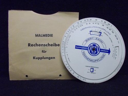 Malmedie rechenscheibe pour - ",
