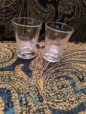 2 x Glas Pinnchen Schnapsgläser Original Sierra Tequila Sehr Gut Erhalten