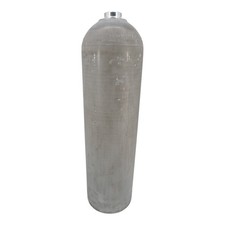 Aluminium Tauchflasche 11,1 Liter 80cft ohne Ventil von MES