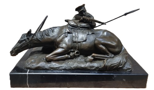 Bronzeskulptur russisches