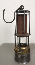 Alte Grubenlampe Wetterlampe Bergbaulampe von Friemann & Wolf ca. 28 cm