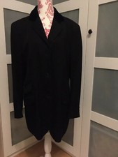 Katharine Hamnett Blazer Schwarz Gr XL Samtkragen
