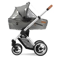 MUTSY Evo Regenverdeck Schutz Kinderwagenwanne transparent Wetterschutz Zubehör